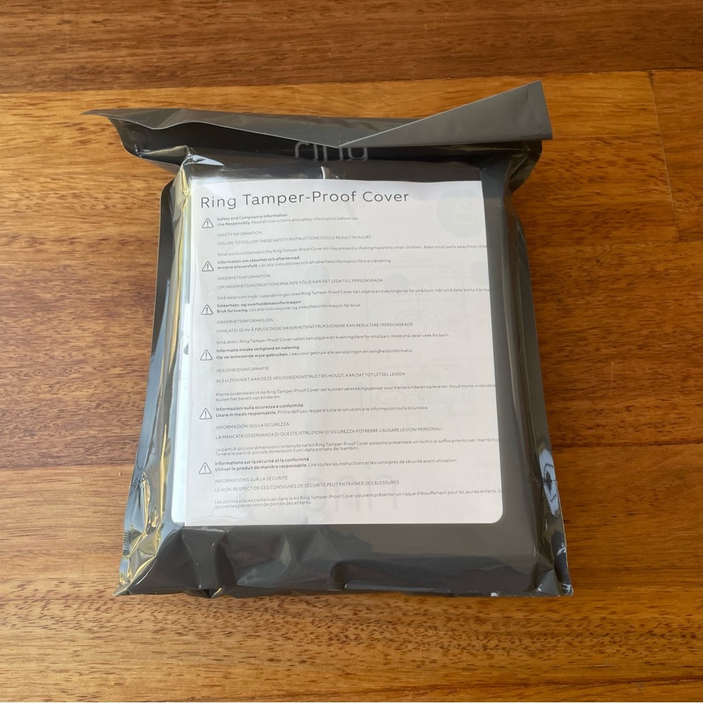 Ring Tamper-Proof Cover for Video Doorbell 2, 3, 3 plus and 4 NWT